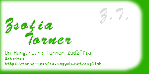 zsofia torner business card